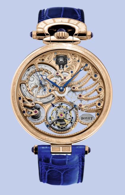 Best Bovet 1822 Virtuoso XI Skeleton Tourbillon Red Gold Replica watch